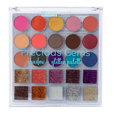 Beauty Treats® Precious Gems Shadow Glitter Palette 25-Count