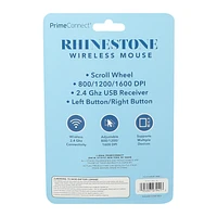 Rhinestone Wireless Mouse