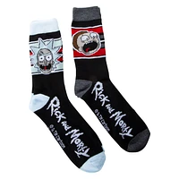 Rick & Morty™ Mens Crew Socks 2-Pack