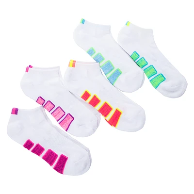 Series-8 Fitness™ Ladies Performance Low Cut Socks 5-Pack