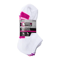 Series-8 Fitness™ Ladies Performance Low Cut Socks 5-Pack