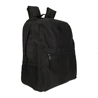 Basic Backpack With Side Pocket 16in
