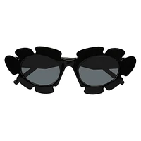 Ladies Leafy Cat Eye Sunglasses