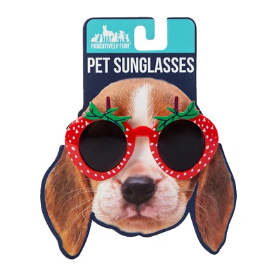 Strawberry Shape Pet Sunglasses