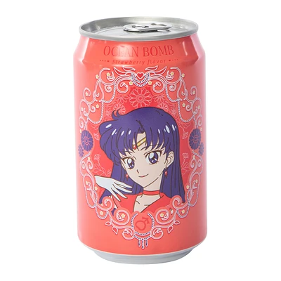 Ocean Bomb Sailor Moon Soda, Strawberry Flavor