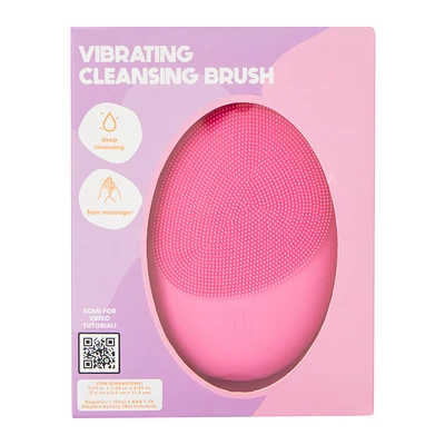 Vibrating Cleansing Brush 2.99in x 4.49in