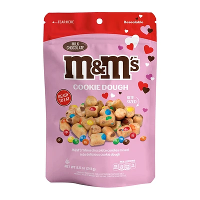Valentines Day M&M's™ Milk Chocolate Cookie Dough Bag 8.5oz