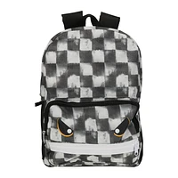 Checkered Shark Backpack 16in