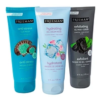 Freeman® Dreamy Deep Clean Face Mask Set 3-Piece