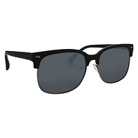 Mens Matte Square Sunglasses