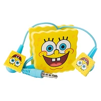Character Earbuds With Mic & Cord Organizer