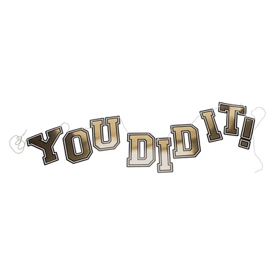 'You Did It!' Party Banner 8ft