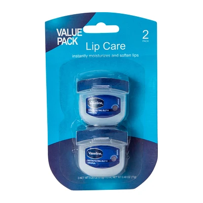 Vaseline® Mini Lip Care Tub 2-Count