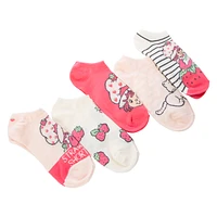 Strawberry Shortcake™ Ladies No-Show Socks 5-Pack