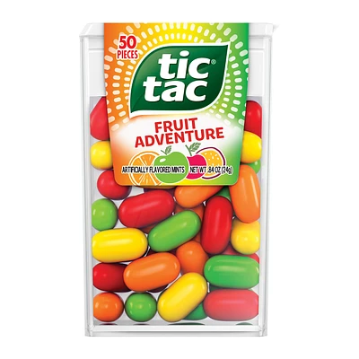 tic tac® Fruit Adventure Mint Candy 0.84oz, 50-Piece