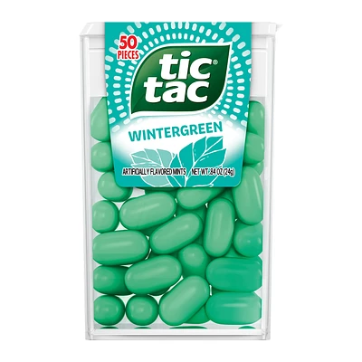 Tic Tac® Wintergreen Flavored Mints 0.84oz, 50-Count