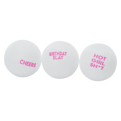 Funny Pong Balls 3-Count