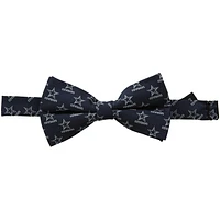 Dallas Cowboys Repeated Logo Bow Tie - Navy Blue