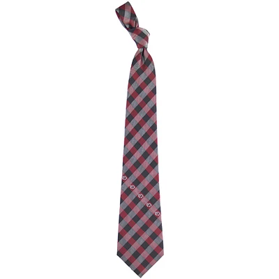 South Carolina Gamecocks Woven Checkered Tie - Garnet/Black