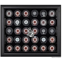 Ottawa Senators 30-Puck Black Display Case