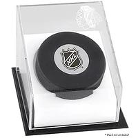 Chicago Blackhawks Puck Deluxe Logo Display Case