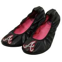 Atlanta Braves Cuce Shoes Women's Junkie Shoes - Black