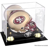 San Francisco 49ers Golden Classic Mini Helmet Display Case