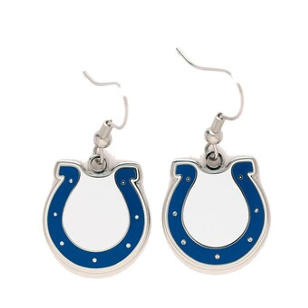 Indianapolis Colts Logo Wire Earrings