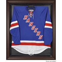 NHL Shield Brown Jersey Display Case