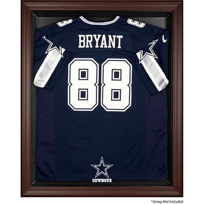 Dallas Cowboys Brown Framed Logo Jersey Display Case