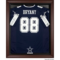 Dallas Cowboys Brown Framed Logo Jersey Display Case