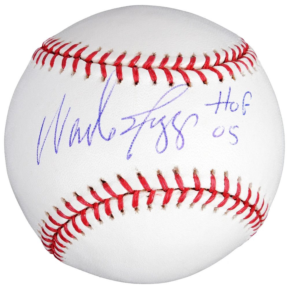 Wade Boggs Boston Red Sox Autographed Baseball with "HOF '05" Inscription