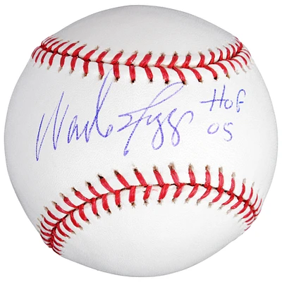 Wade Boggs Boston Red Sox Autographed Baseball with "HOF '05" Inscription