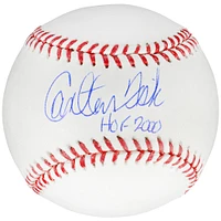 Carlton Fisk Boston Red Sox Autographed Baseball with "HOF 2000" Inscription