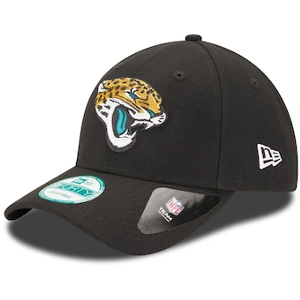 Men's New Era Black Jacksonville Jaguars The League 9FORTY Adjustable Hat