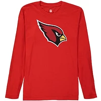 Arizona Cardinals Youth Team Logo Long Sleeve T-Shirt - Cardinal