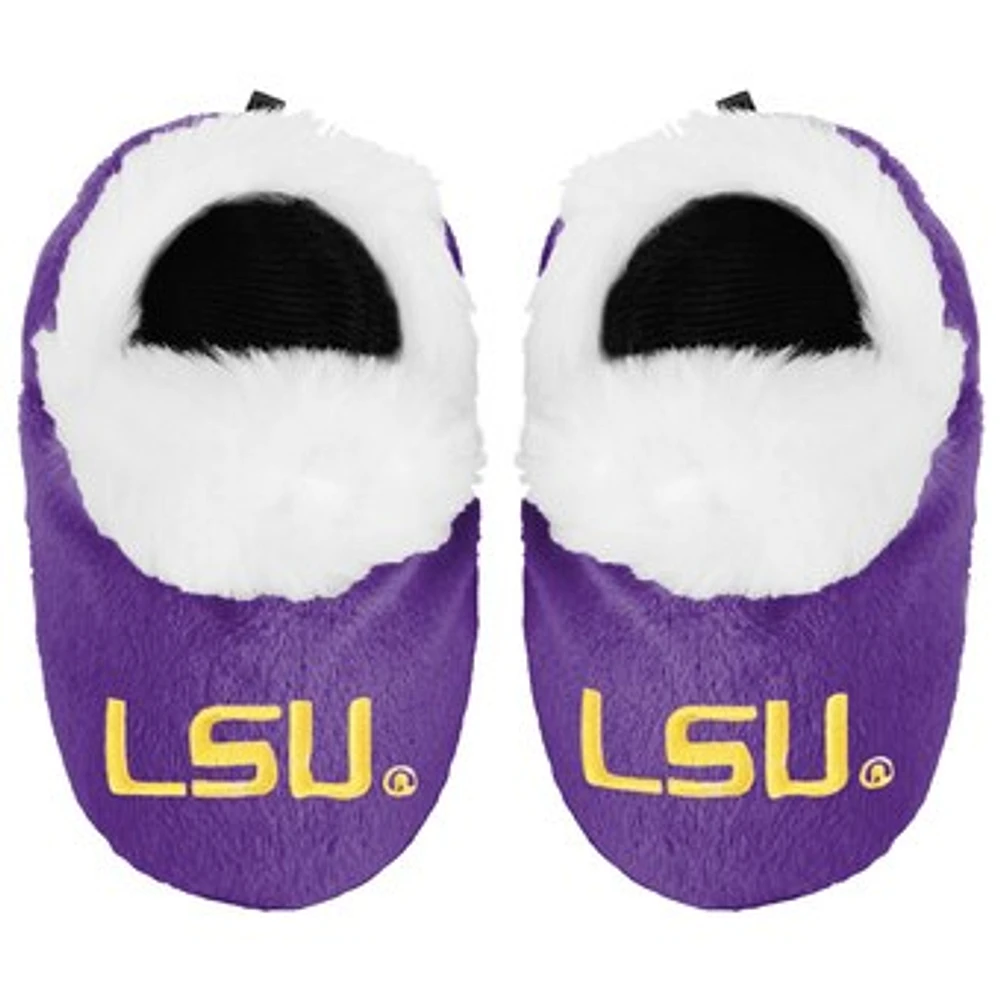 LSU Tigers Infant Bootie Slippers - Purple