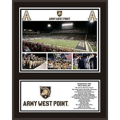 Army Black Knights 12'' x 15'' Sublimated Team Plaque