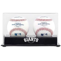 San Francisco Giants Two Baseball Cube Logo Display Case