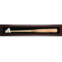 Arizona Diamondbacks Logo Brown Framed Wall-Mounted Single Bat Display Case