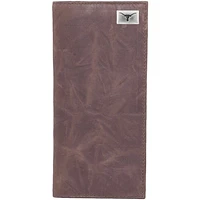Texas Longhorns Leather Concho Secretary Wallet