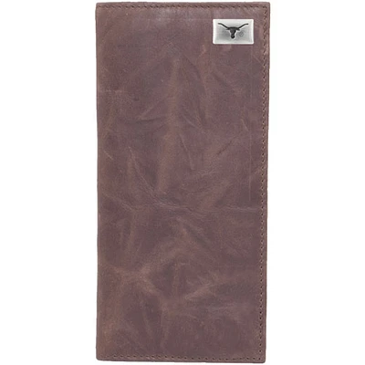 Texas Longhorns Leather Concho Secretary Wallet