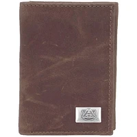 Auburn Tigers Leather Trifold Wallet with Concho