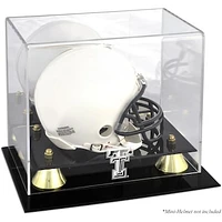 Texas Tech Red Raiders Golden Classic Logo Mini Helmet Display Case