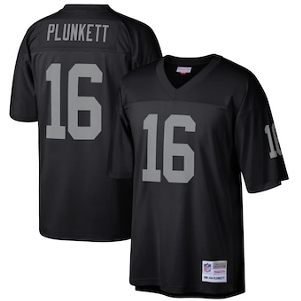 Men's Mitchell & Ness Jim Plunkett Black Las Vegas Raiders Retired Player Legacy Replica Jersey