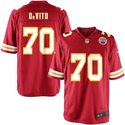 Nike Youth Kansas City Chiefs Mike DeVito Team Color Game Jersey