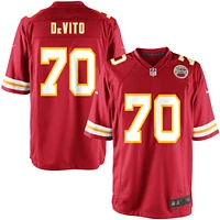 Nike Youth Kansas City Chiefs Mike DeVito Team Color Game Jersey