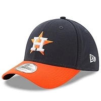 Men's New Era Navy/Orange Houston Astros MLB Team Classic 39THIRTY Flex Hat