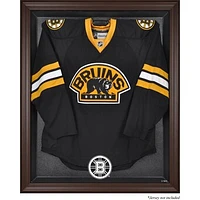Boston Bruins Brown Framed Logo Jersey Display Case