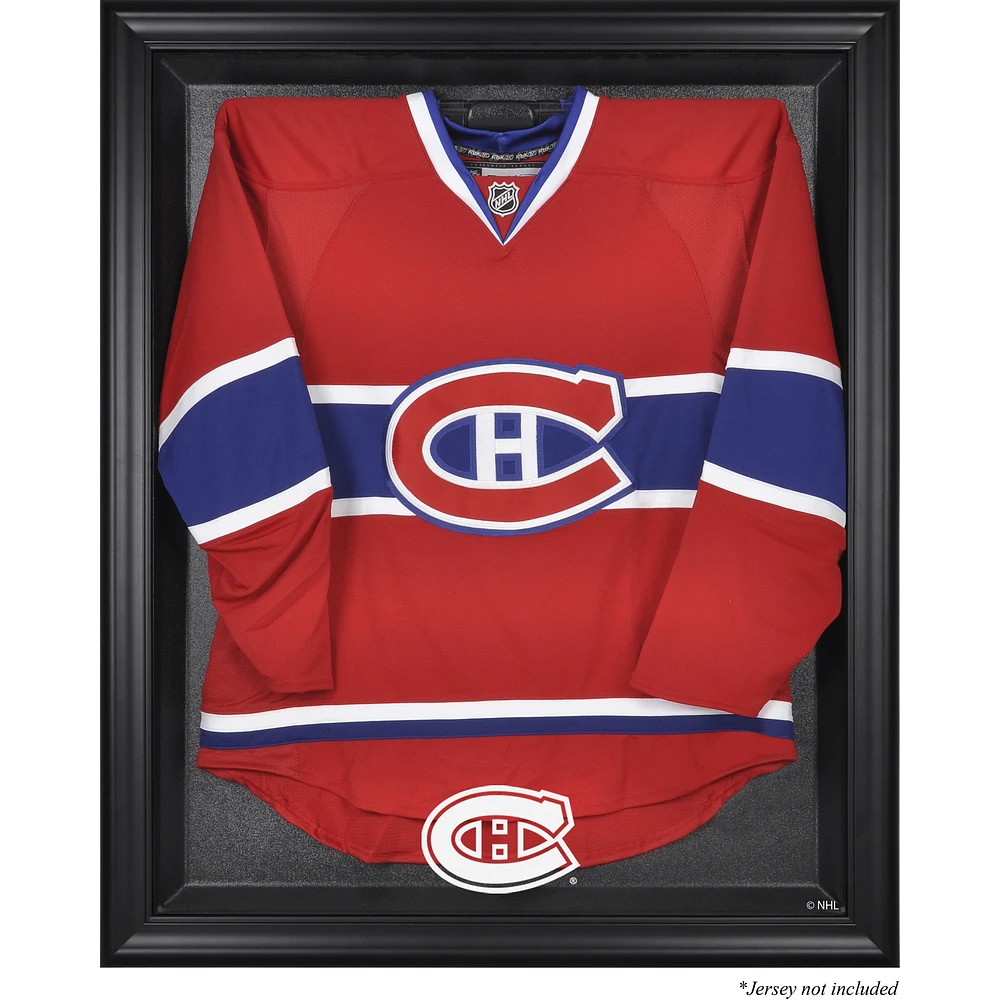 Montreal Canadiens Black Framed Logo Jersey Display Case